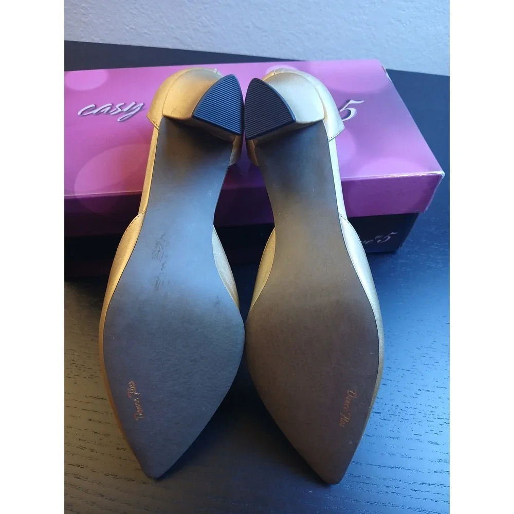 Easy Street Alive@5 gold satin